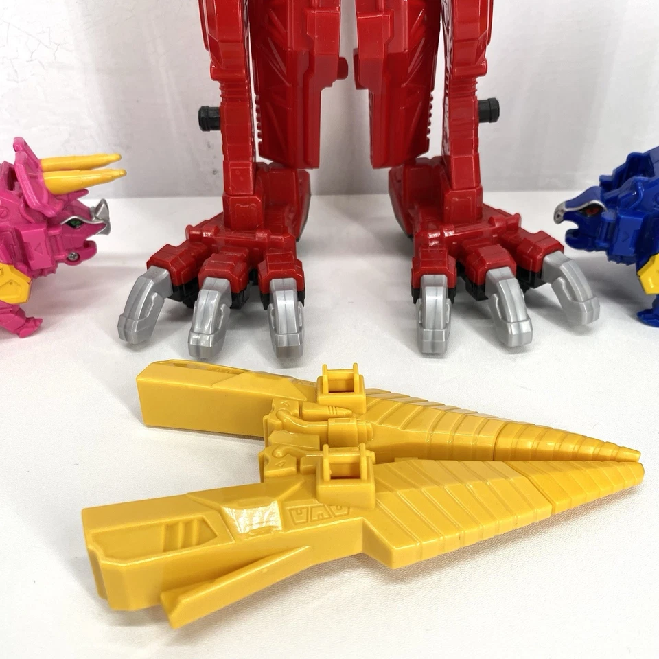 Power Rangers Dino Charge Kyoryuger DX Kyoryujin Megazord incompleto para piezas Foto 3 de 4