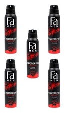 Fa Men Attraction Force Deo Spray Deodorant , 5x150ml EAN4015100429268