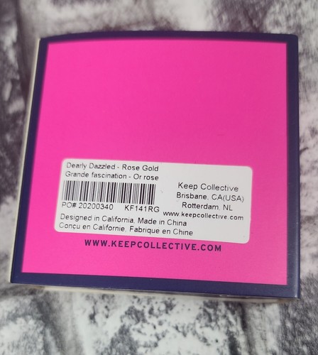Ciondolo Bracciale Collettivo Stella And Dot Keep Caro Abbagliato Oro Rosa - Foto 6 di 6