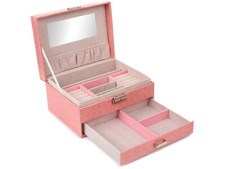 Schmuckkasten Schmuckkästchen Schmuckkoffer Aufbewahrungsbox Schmuckschatulle