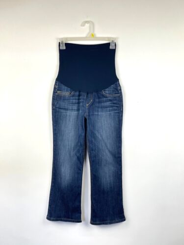 Joe's Jeans Maternity The Olivia Mid Rise Cropped Flare Jeans Gr. 25
