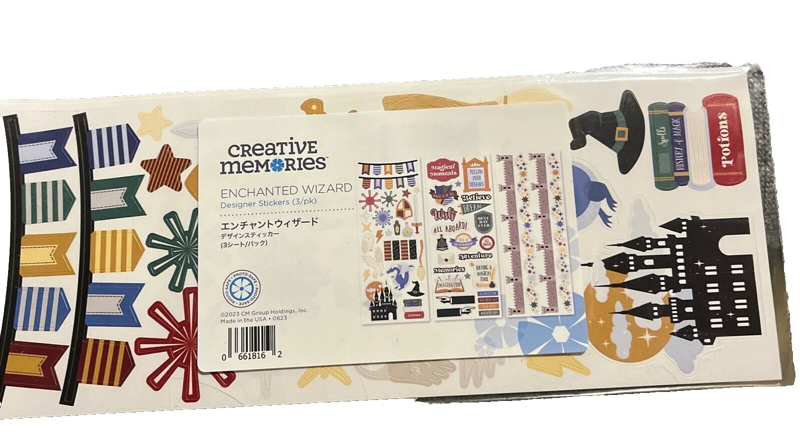 Наклейки Creative Memories Fantasy & Magic для скрапбукинга