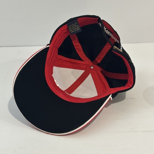 Rado Switzerland Watch Black & Red Hat Cap Adjustable Strapback One Size GUC - Picture 5 of 6
