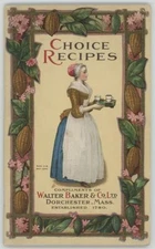  Vintage Chocolate Recipe Book BAKERS CHOCOLATE & COCOA Janet Hill Maria Parloa