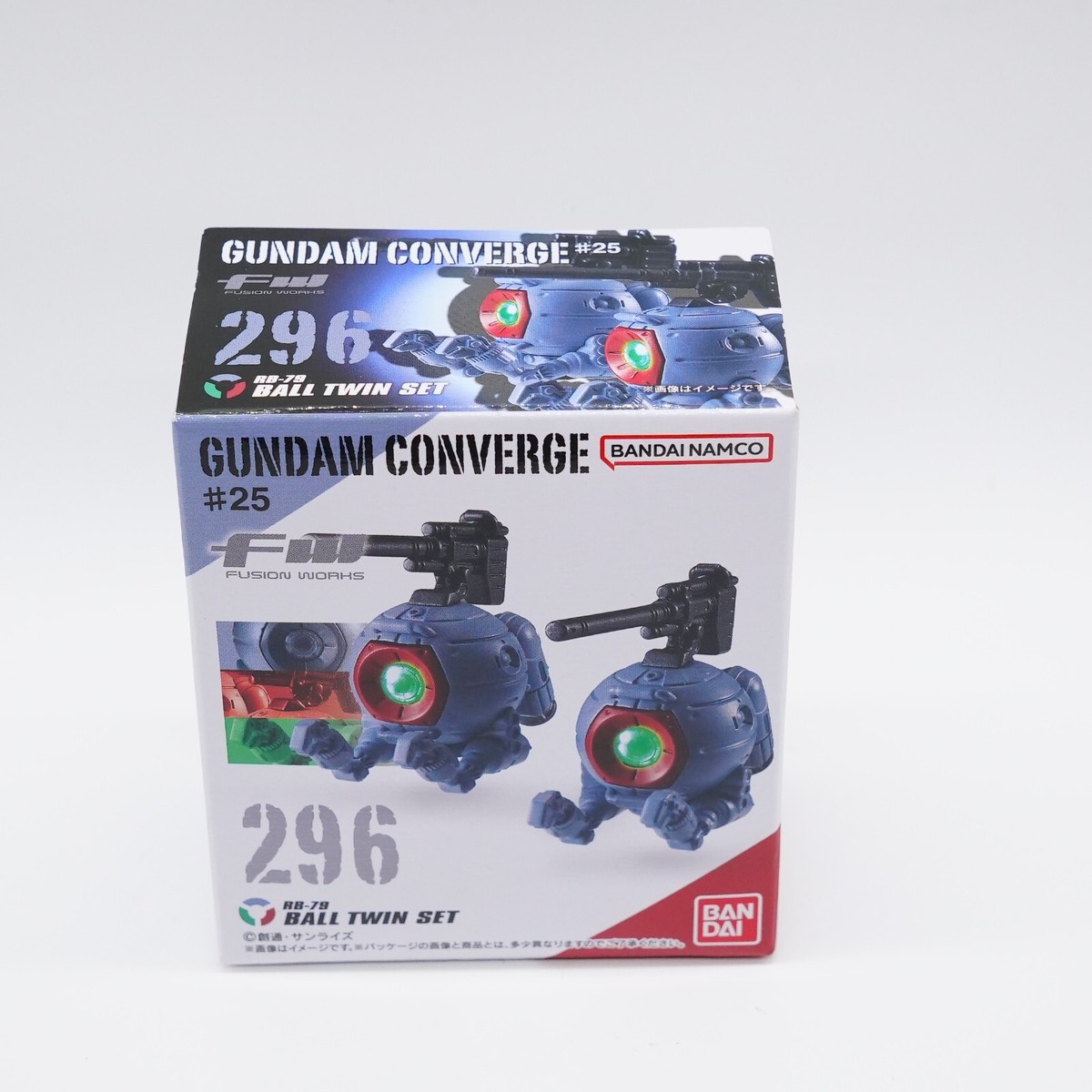 Bandai JAPAN Gundam Converge FW #25 No.296 RB-79 Ball Twin Set