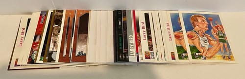 (49) Topps Panini UD Fleer Larry Bird Boston Celtics Trading Card LOT