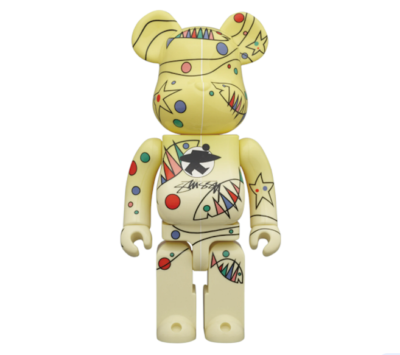 BE@RBRICK 2 STUSSY 400%