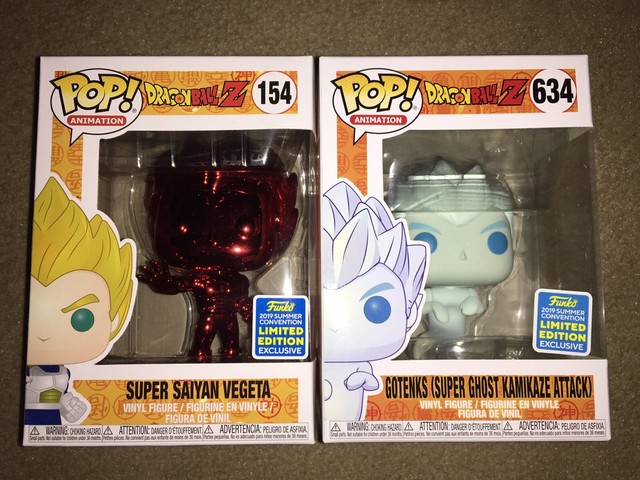 super saiyan vegeta pop red chrome
