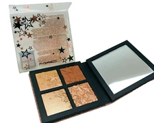 MAC Star Dipped Face Compact Medium Deep Blush Skinfinish Bronzer Palette - NIB