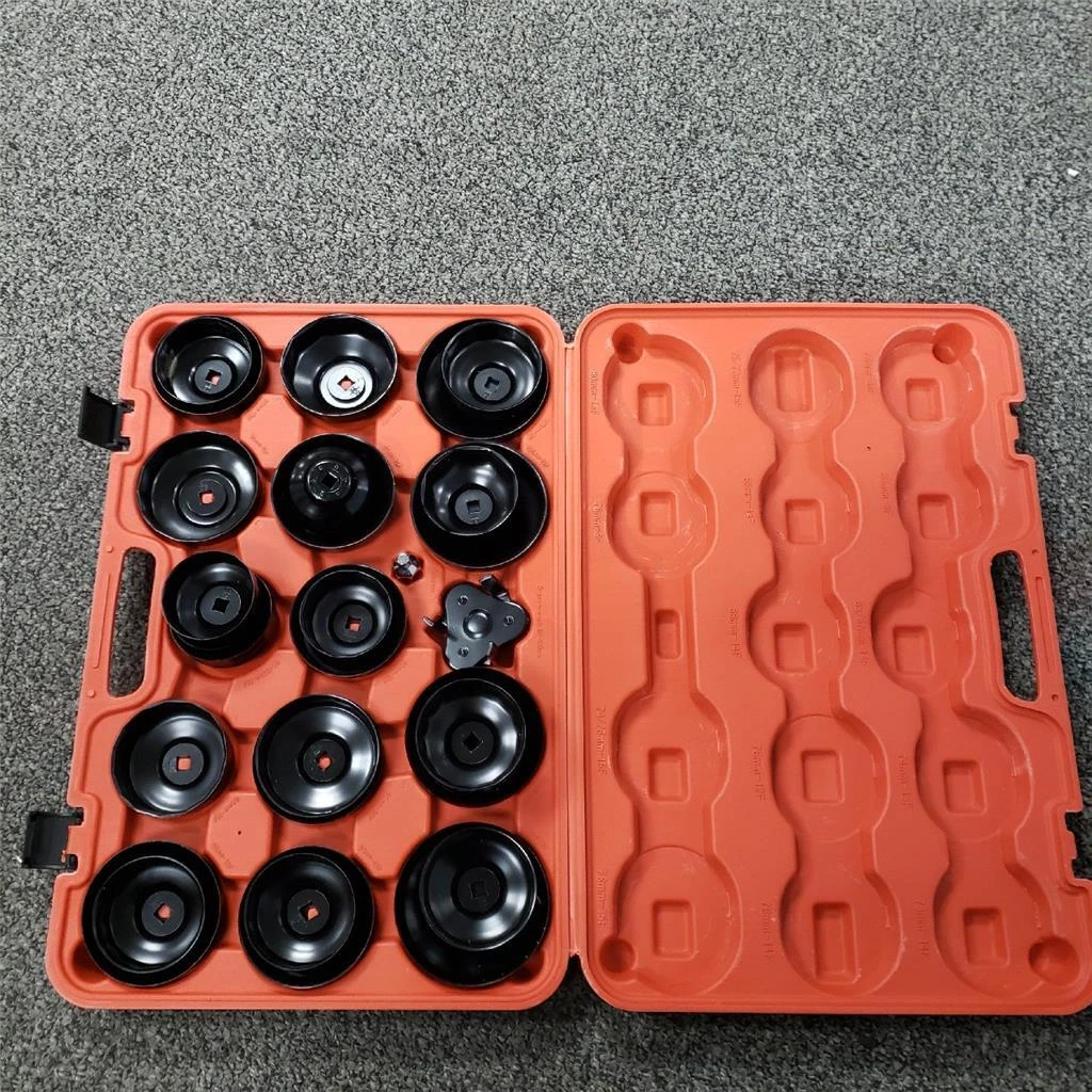 VEVOR Oil Filter Socket Set 30 PC Oil Filter Wrench Set Sturdy