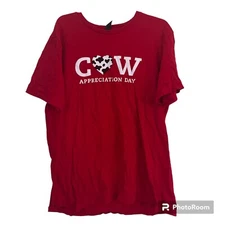 Chick-fil-A Cow Appreciation Day 2017 T-Shirt Adult Sz XL Short Sleeve