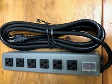 UL620-15 TRIPP LITE WABER POWER STRIP 20A 6 OUTLET 15' CORD