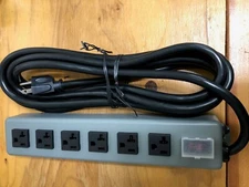 UL620-15 TRIPP LITE WABER POWER STRIP 20A 6 OUTLET 15' CORD