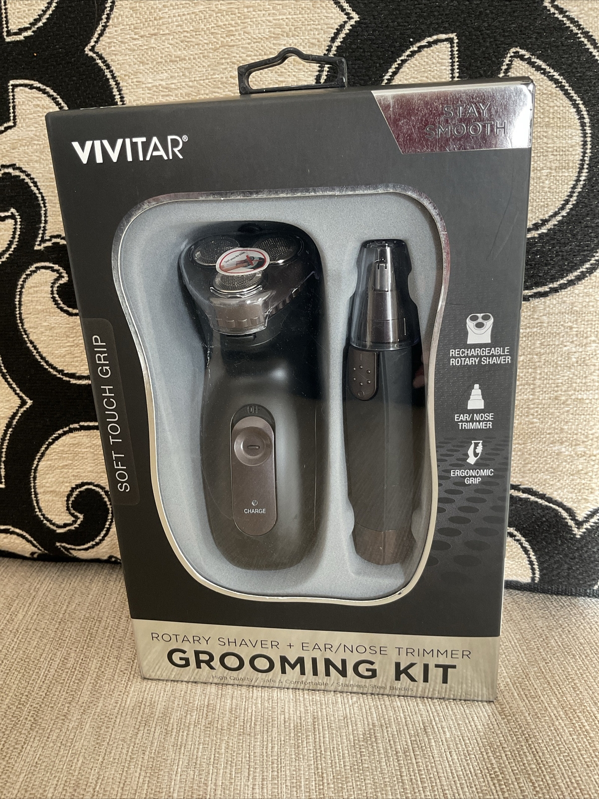 VivitarGrooming Kit Rotary Shaver & Ear/Nose Compact Trimmer New In