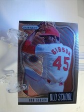 2021 Panini Prizm Old School Silver Prizms #OS-3 - Bob Gibson  21-403