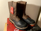 Wolverine Raider Shield Durashocks Flex CarbonMax 10" Mens Brown Boots 11-1/2 M