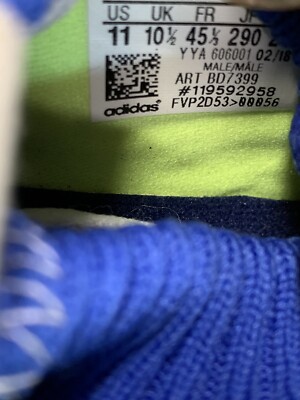 RARE🔥 Adidas Ultra Boost Mid Prototype Volt White Grey Blue Black