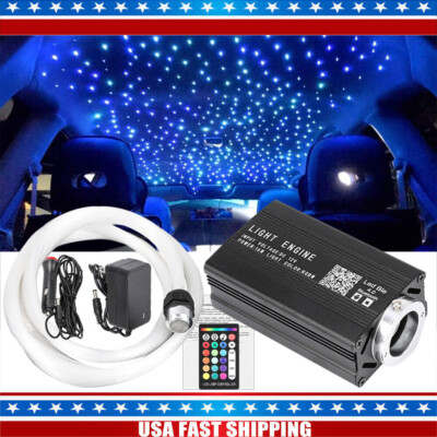 1000pcs Home Car Headliner Star Light kit Roof Twinkle Ceiling Light Fiber Optic