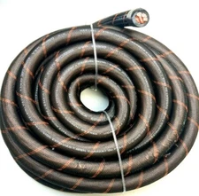 0 Gauge 25ft SNAKE SKIN OFC Wire Strands Copper Hi-Voltage Marine Cable 1/0 AWG 