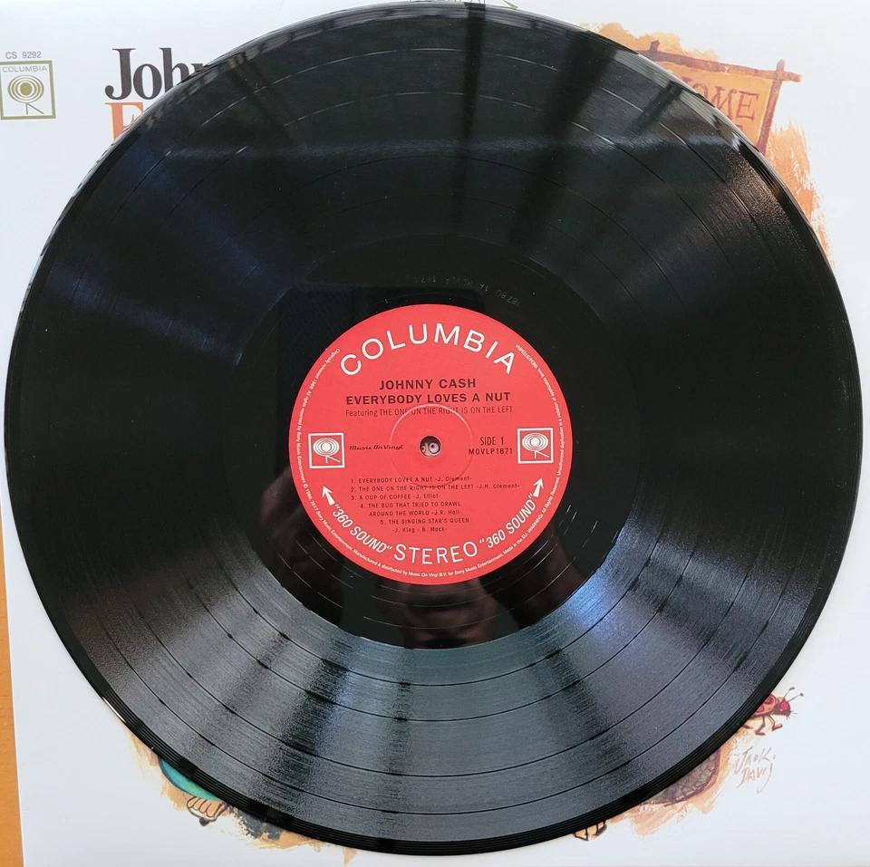 JOHNNY CASH – Everybody Loves A Nut - Image 3 of 4