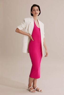Country Road Pink Asymmetric Halter Dress Size S -RRP $139.00 | eBay  Australia