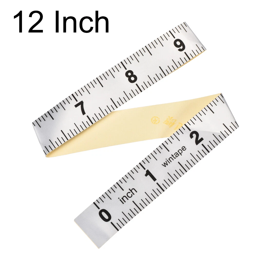 Adhesive Backed Tape Measure 12 Inch Measuring Tool for Tailor