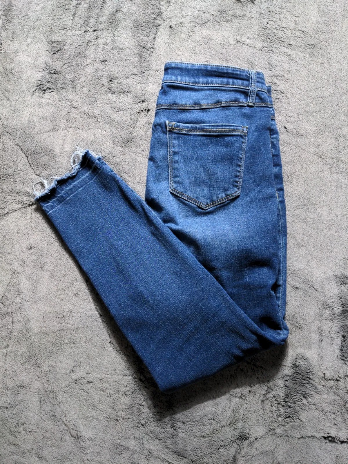 Buffalo David Bitton Women's Skinny Distressed Jeans Size 4/27 Medium Wash