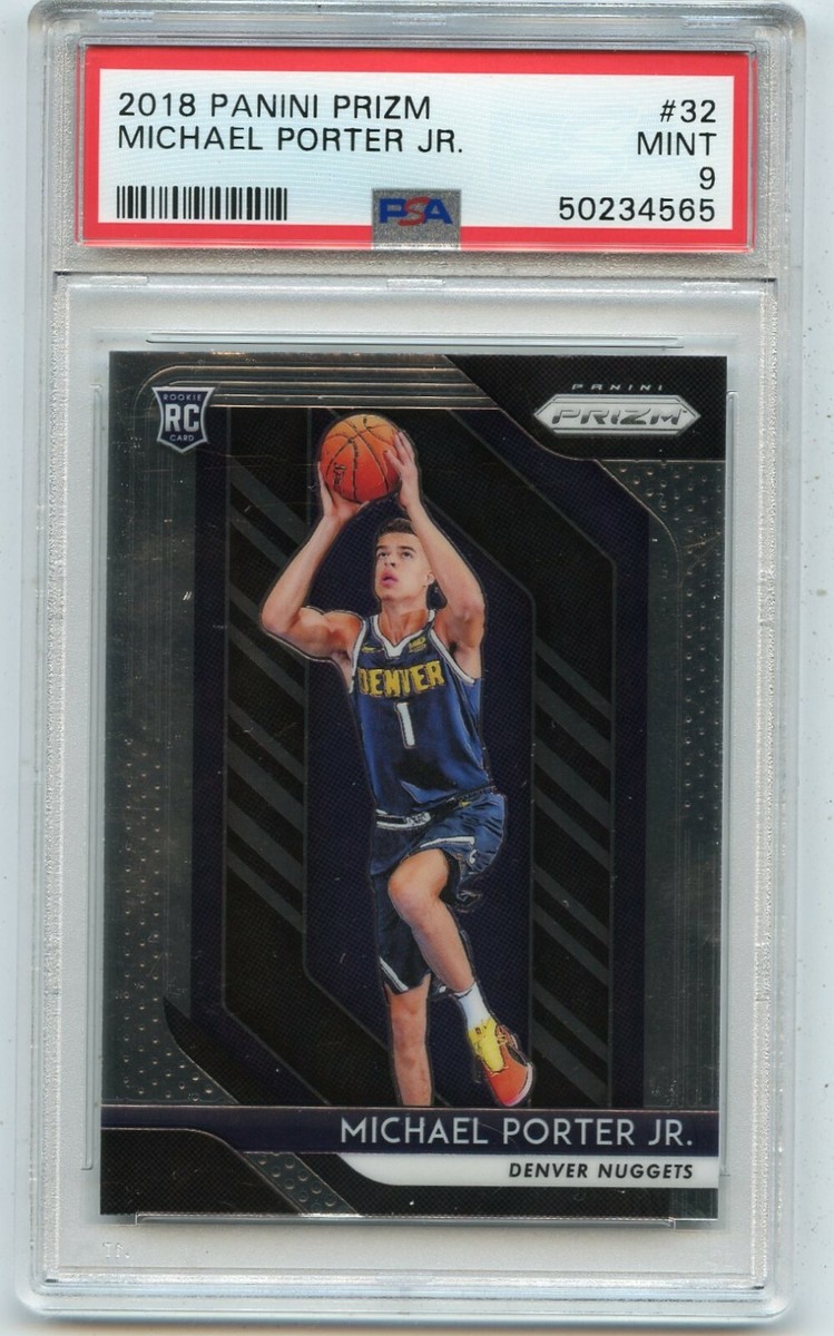 その他 PANINI PRIZM MICHAEL PORTER Jr. AUTO 2018-19 PANINI PRIZM #32 MICHAEL PORTER JR. ROOKIE RC