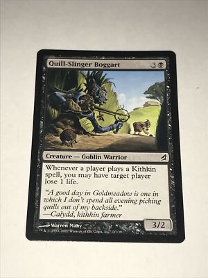 mtg backside cards Quill-Slinger Boggart