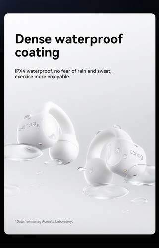 Écouteur Bluetooth à écran intelligent Sanag S3 Pro AI 360 écouteur stéréo OWS casque - Photo 19 sur 27