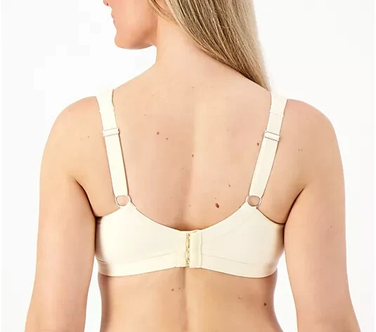 Breezies Comfort Zone Full Coverge Underwire T-Shirt Bra-Rose Mauve-48DD-A469037