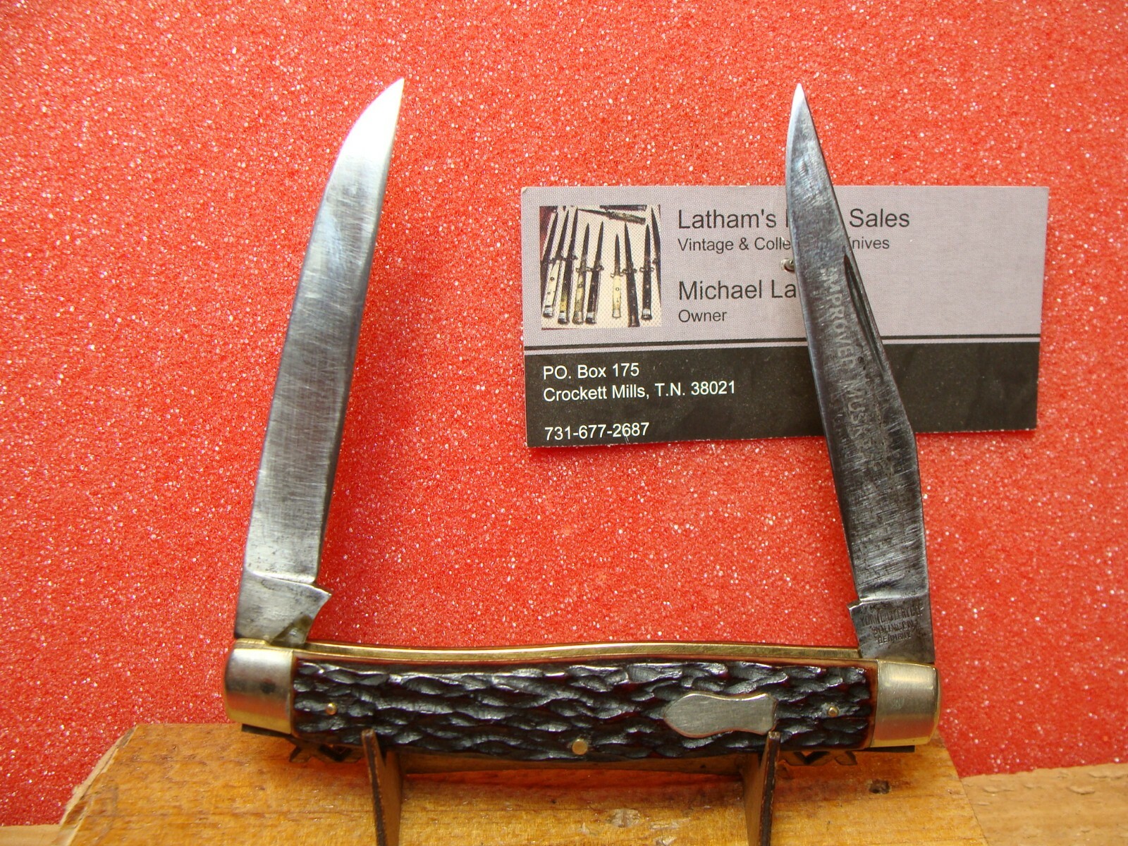 YORK CUTLERY CO. SOLINGEN GERMANY HAWBAKER'S SPECIAL IMPROVED MUSKRAT eBay