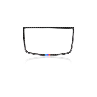 Carbon Fiber Dashboard Panel Speaker Frame Cover Trim For BMW X5 E70 E71 X6 PA