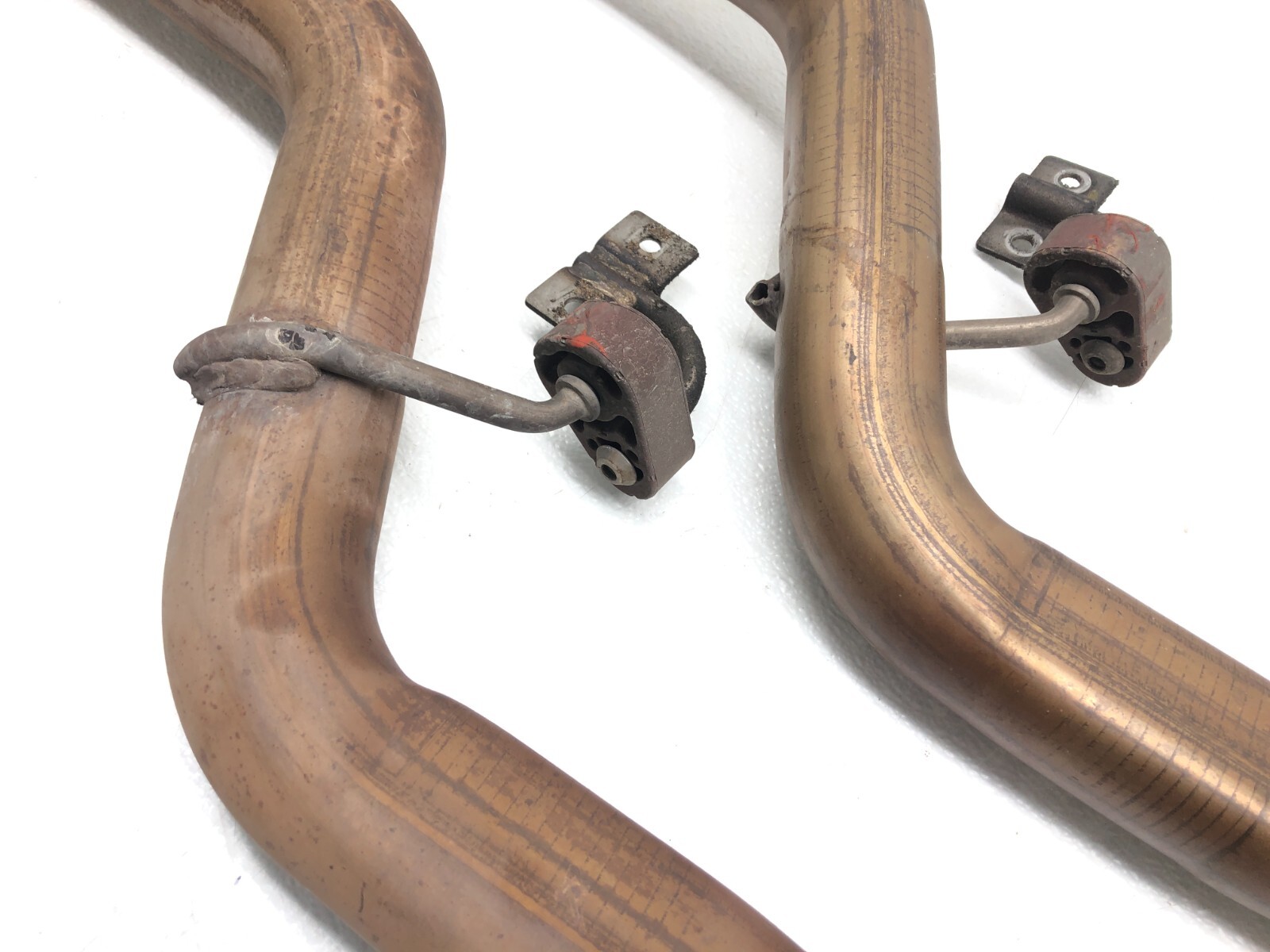 2008-2019 MASERATI GRANTURISMO S M145 CENTER EXHAUST MUFFLER PIPE SET OEM