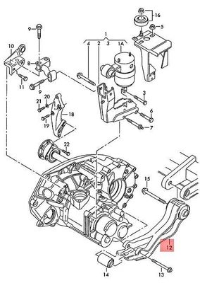OEM VW EuroVan Transporter 7DA 7DB 7DC 7DJ 7DK Pendel.Rod