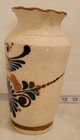 Hand Painted Sandstone Tonala Red Clay Pottery Vase - Signed — photo 2