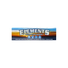 Elements King Size Wide Ultra Thin Rice Papers