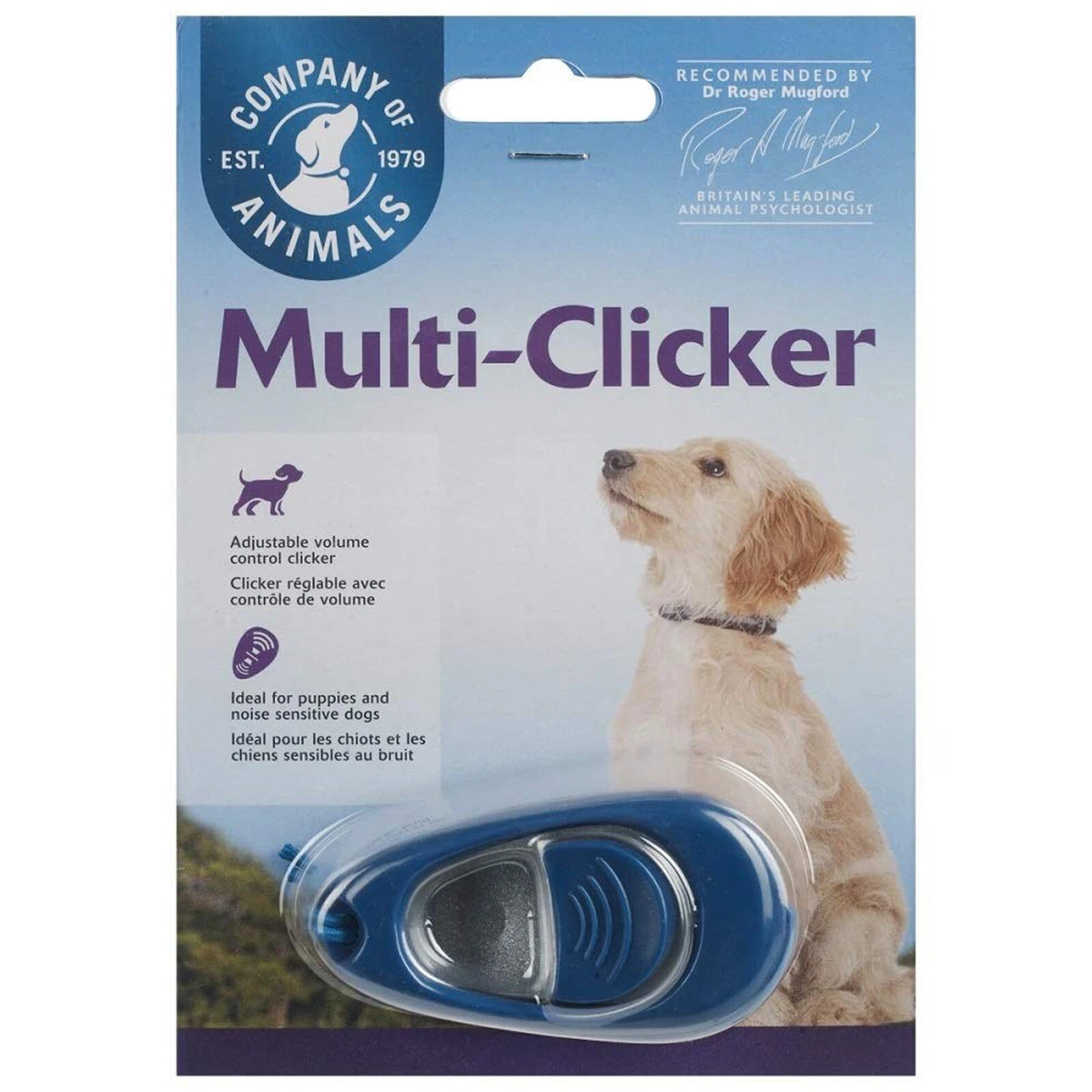 Company of Animals Multi Clicker Dog Training Tool Device COA