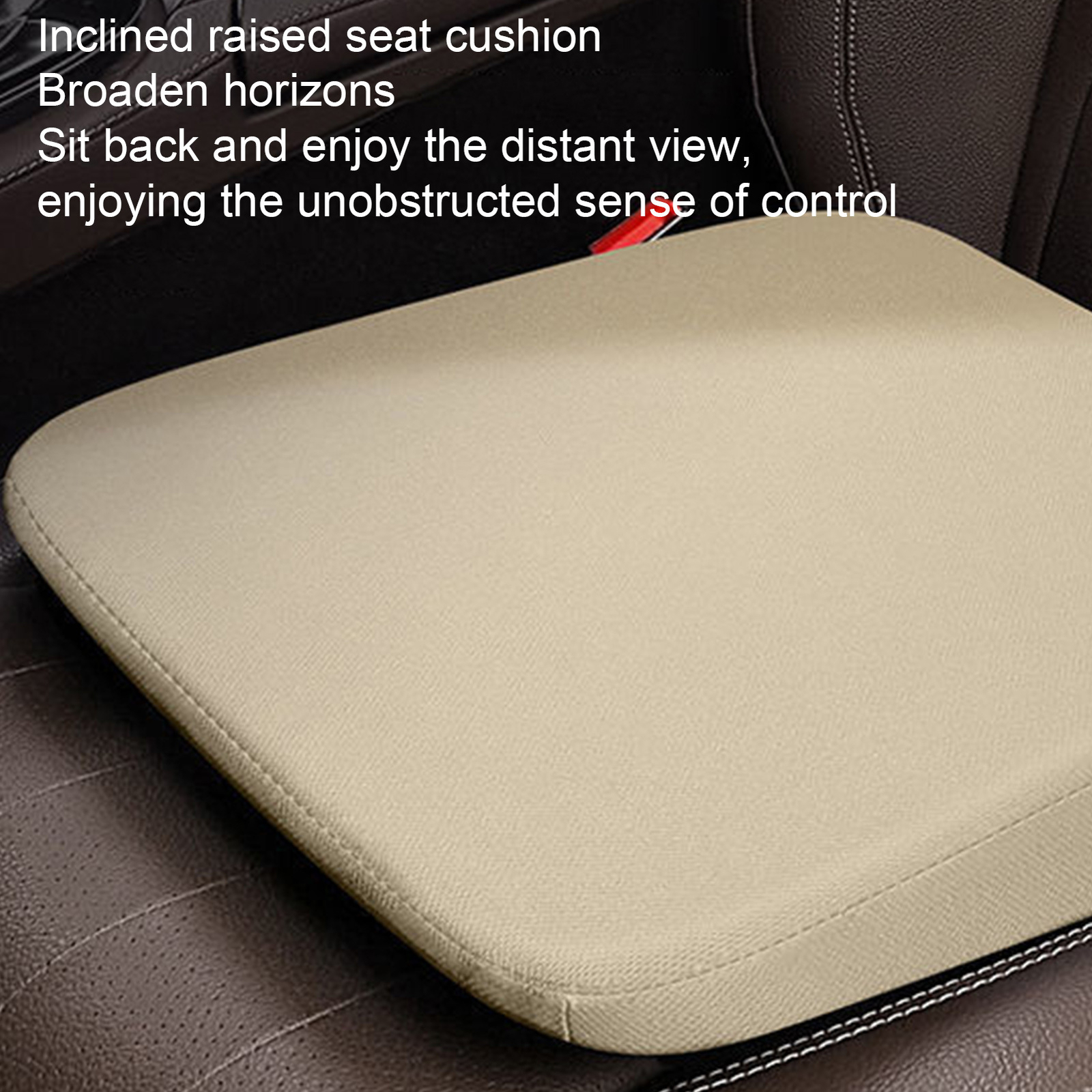 Seat Cushion Pad Universal Wedge Car Seat Cushion Ergonomic Sloping eBay