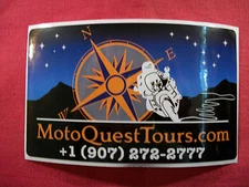 Moto Quest Tours Com Sticker Decal ATV Motorcycle Racing