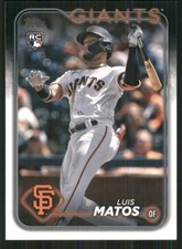 2024 Topps #270 Luis Matos San Francisco Giants Baseball Card 35137
