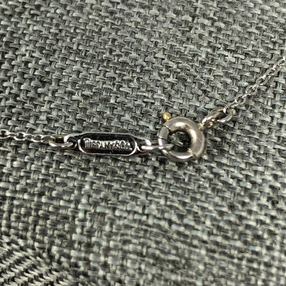 Vintage Tiffany & Co Platinum PT950 16” Chain Necklace ONLY Very Fine AUTHENTIC - Image 4 of 4