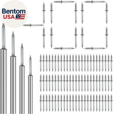   400 Pcs Double-Headed Skirting Nails - Seamless  Invisible Installation Screws