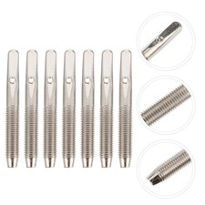 7Pcs Strong Metal Harp String Pins Durable Tuning Pegs for Lyre Harp