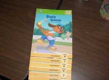 Lot of 6 Leap Frog Tag Reading System Long Vowels book books