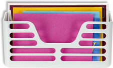 Magnet plus Magnetic, Utility Pocket, White (92541) 3 X 10.25 X 5.25 Inches