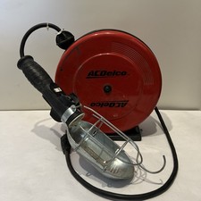 Vintage Ac Delco Cord Reel Shop Light
