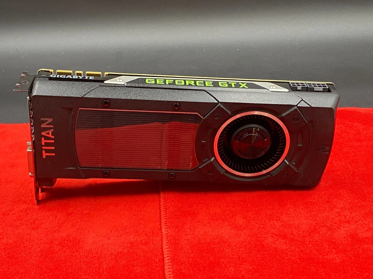 Geforce GTX Titan X（ジャンク） NVIDIA GeForce GTX TITAN X 12GB Computer Graphics Cards for sale