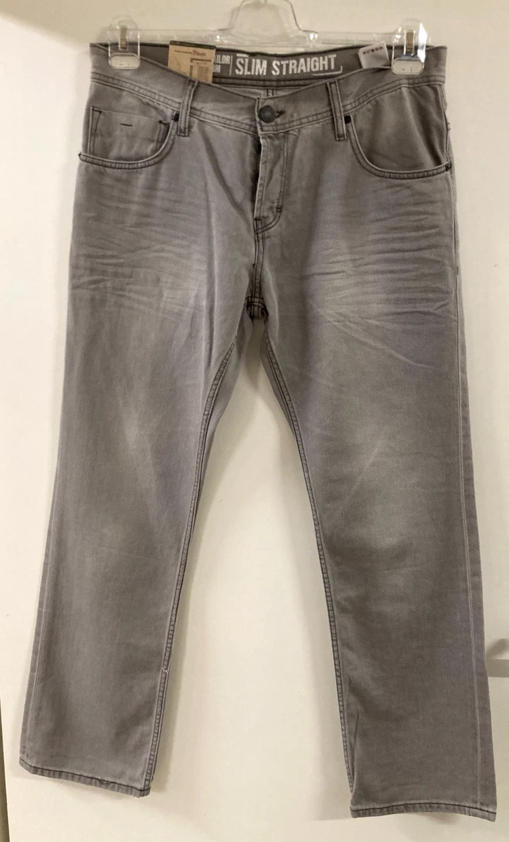 TOM TAILOR Josh Regular Slim Jeans, Uomo, Blu (Dark Stone Blue Black Denim 10173), 33W / 32L