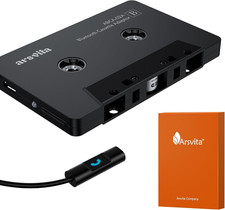 Car Audio Bluetooth Cassette Receiver Tape Player Bluetooth 5.0 Cassette Aux ...